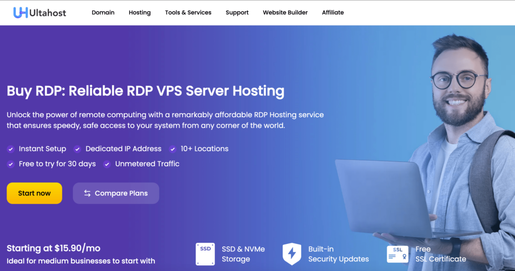 ultahost rdp server