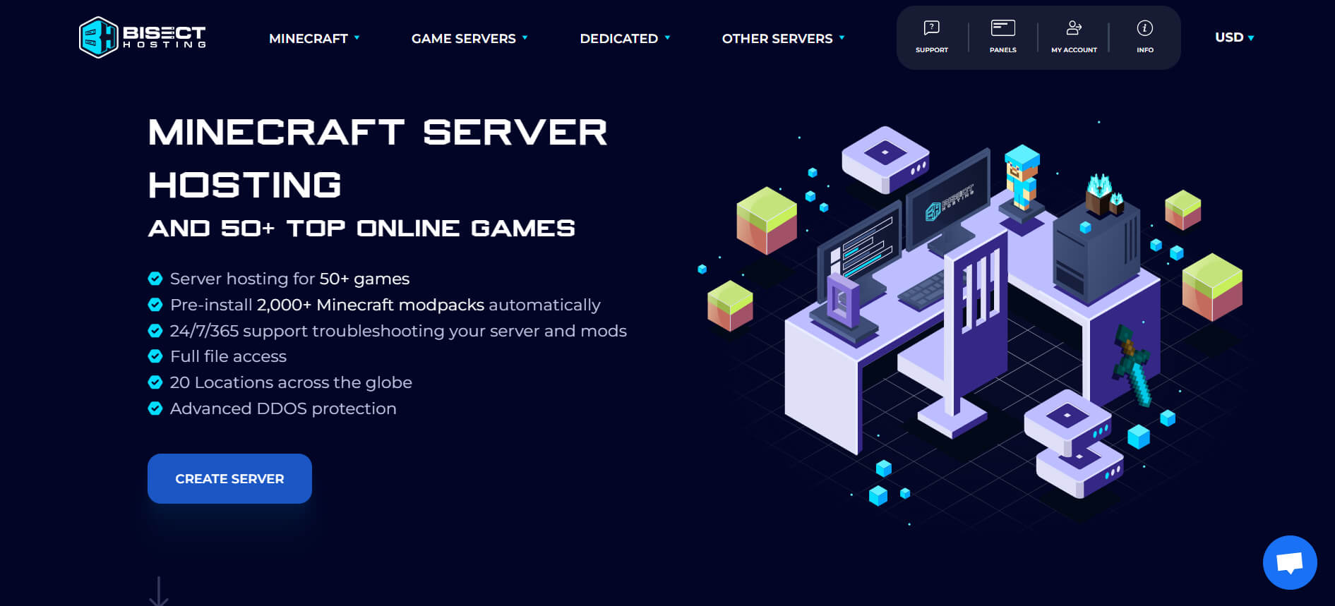 10 Best Free Minecraft Server Hosting 2025 [24/7 With Mods]
