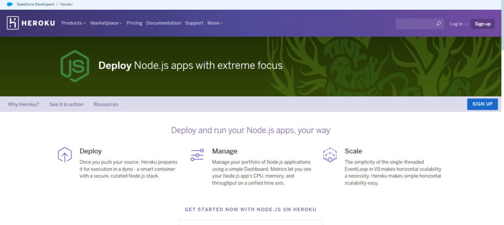 Heroku-node.js