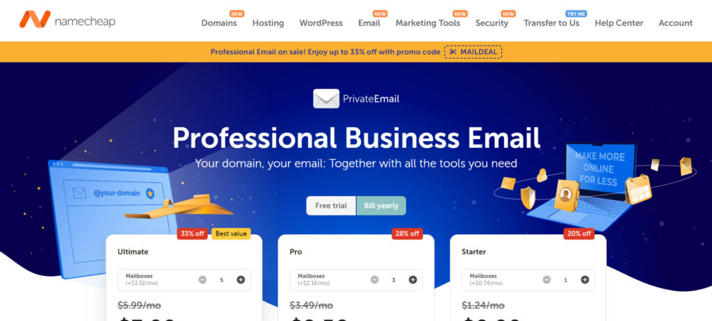 Namecheap-Email-Hosting