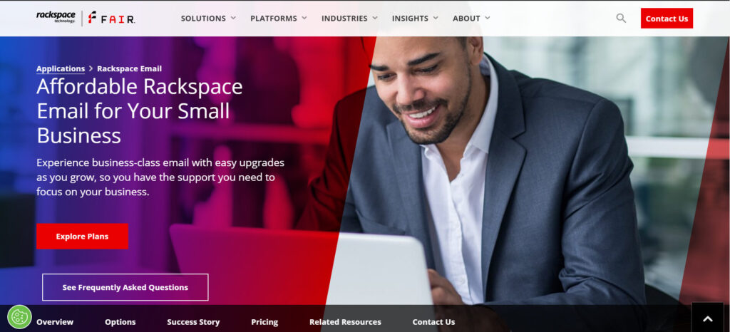 Rackspace Email Hosting