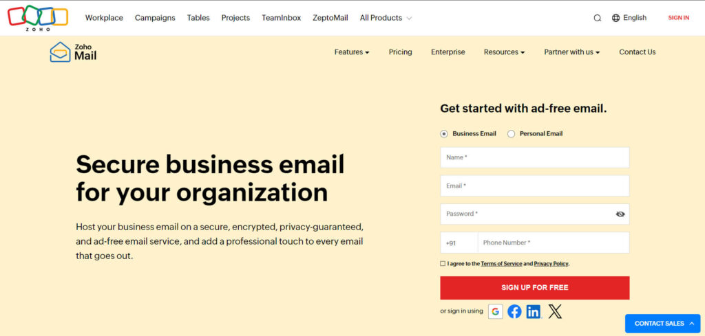 Zoho-Mail-Best-Email-Hosting-for-Small-Business