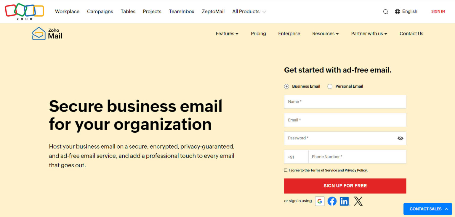 10 Best Email Hosting for Small Business 2026 ( Top Picked )