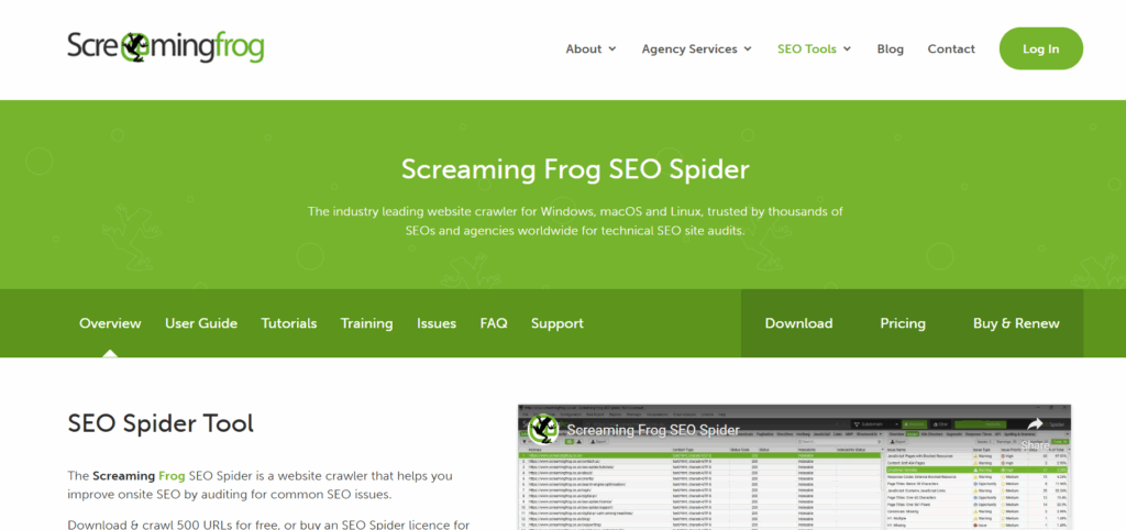 Screaming Frog