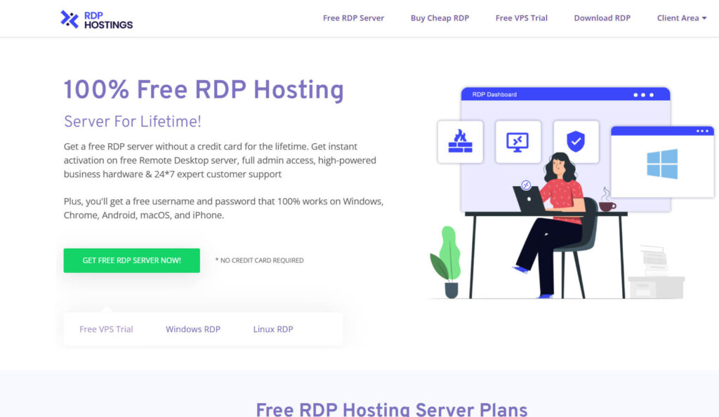 free rdp server