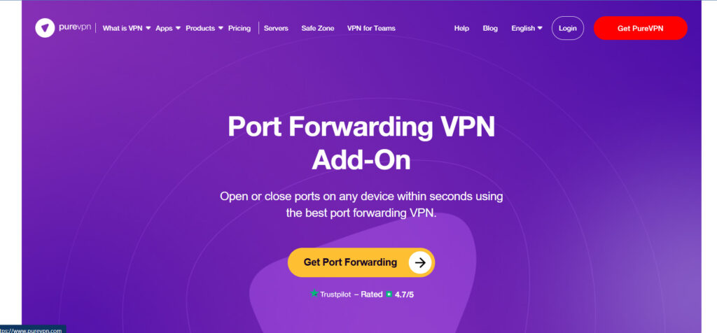PureVPN-Best-VPN-With-Port-Forwarding