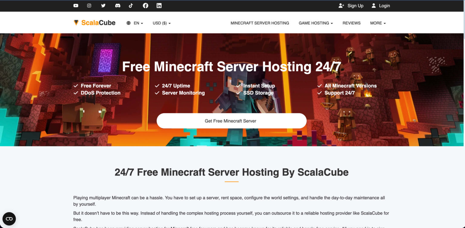 7 Best Free VPS For Minecraft Server In 2026 | 30-Day Trial