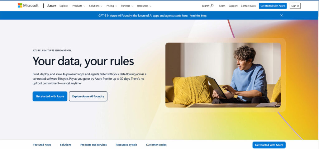 Microsoft Azure Free Cloud Server for Developers