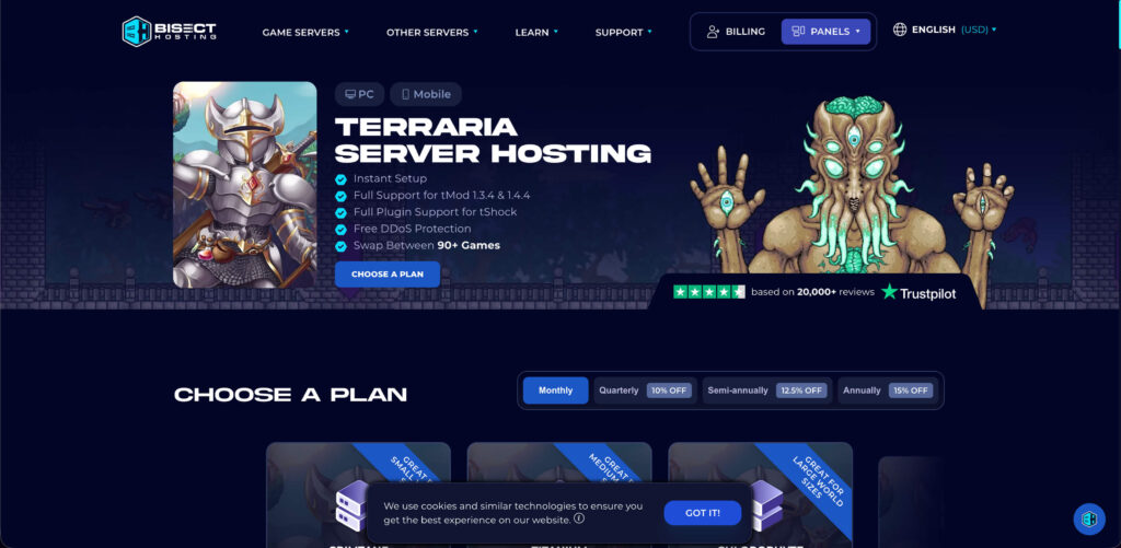 Bisect Hosting