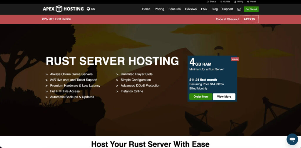 Apex-Hosting-best-rust-hosting-provider
