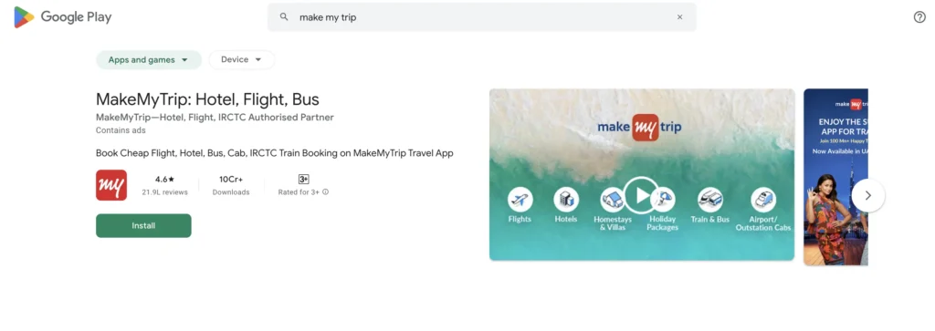 MakeMyTrip