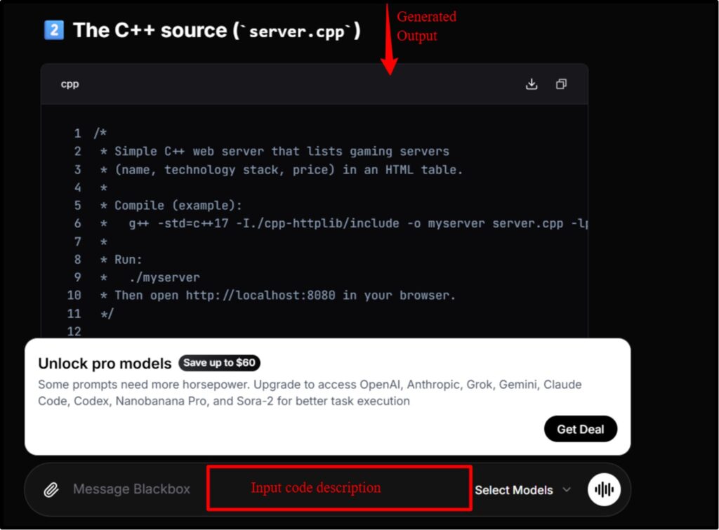 Blackbox-ai-Code-generator