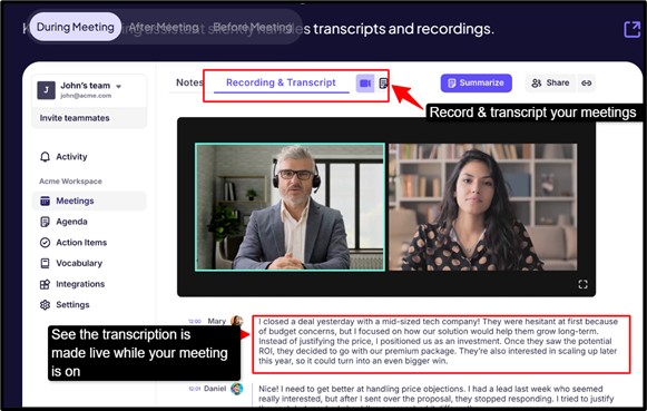 Krisp-AI-Live-Transcription