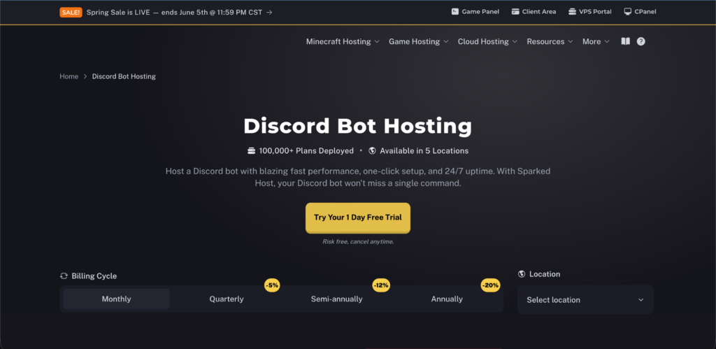 sparked-host-best-discord-bot-hosting