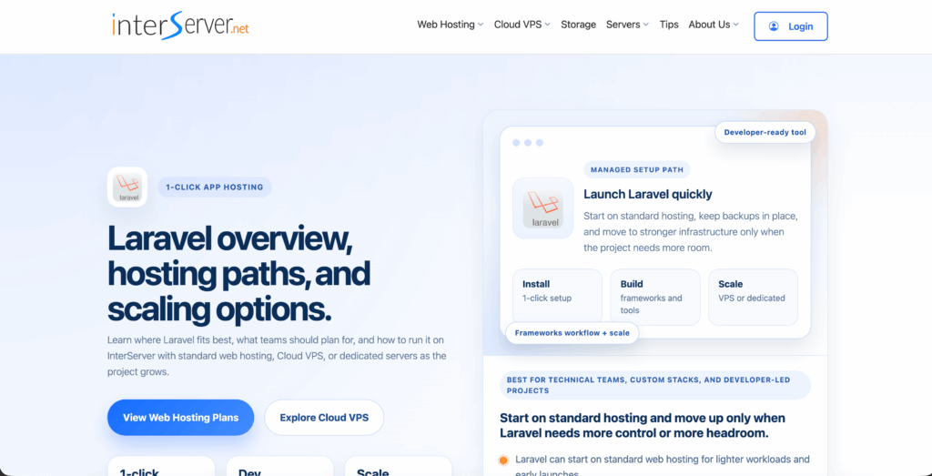 InterServer-Best-Laravel-Hosting