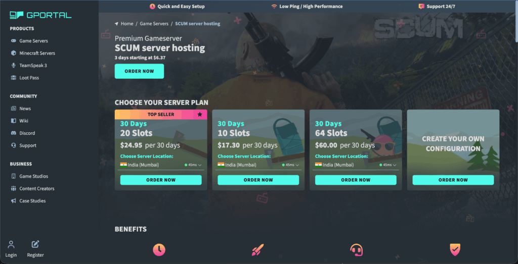 GPortal-scum-server
