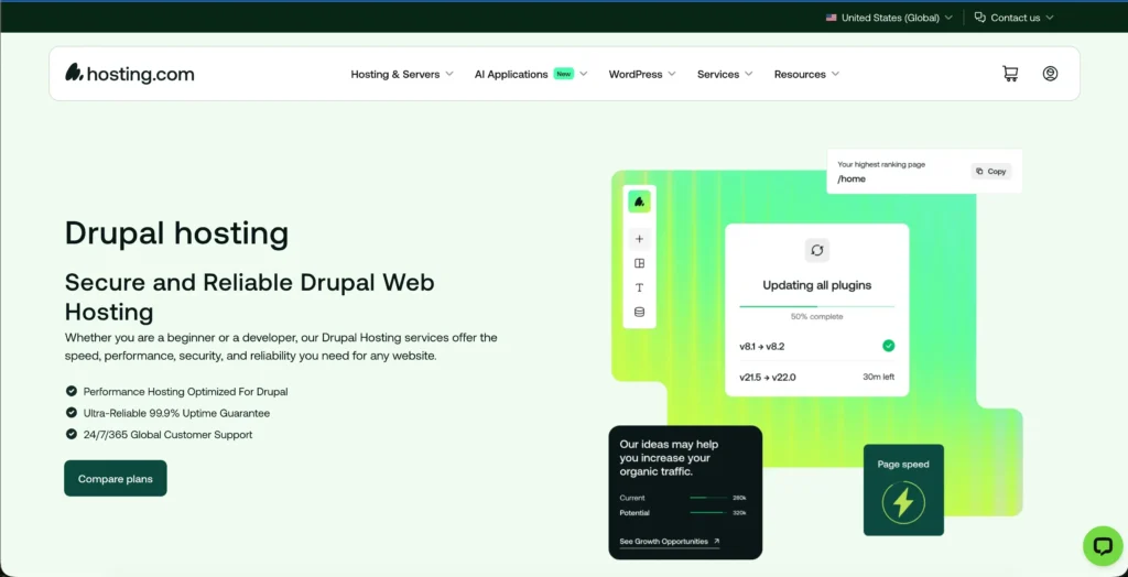 Hosting.com drupal hosting 
