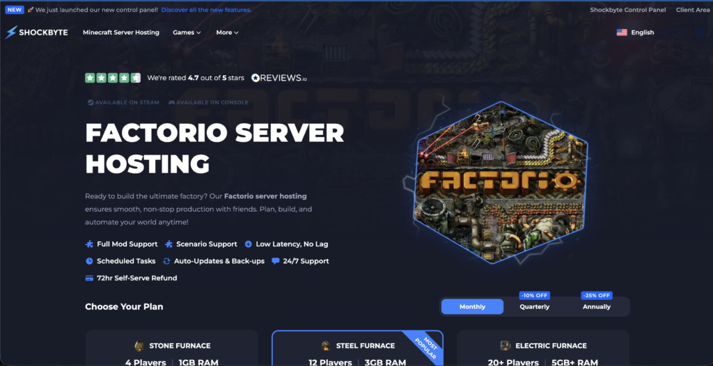 Shockbyte-Best-Factorio-Server-Hosting