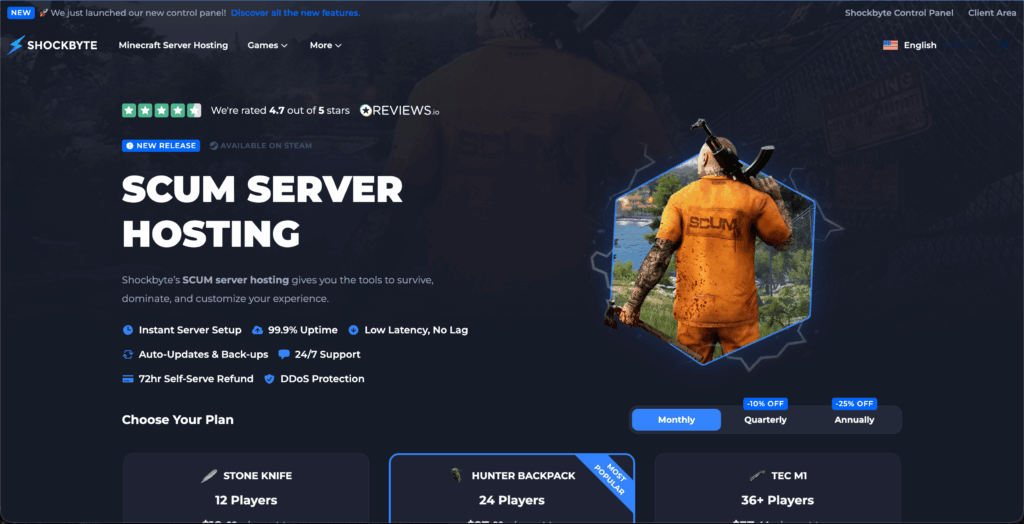 Shockbyte-SCUM-server-hosting