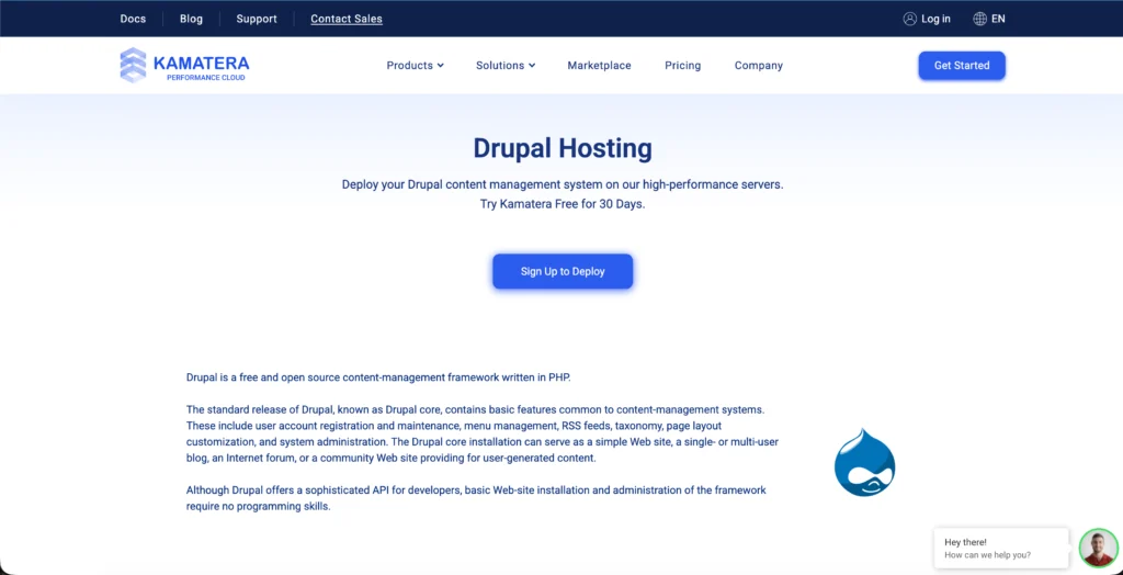 Kamatera Best Drupal Hosting Providers