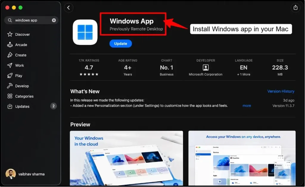 Download-Microsoft-Remote-Desktop_Windows-App-Remote Desktop from Mac to Windows