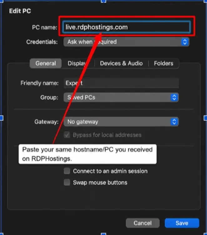 Enter-your-hostname-or-IP-you-received-from-your-RDP-provider