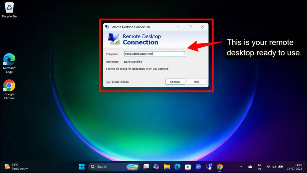 remote desktop from Windows to Linux
